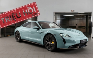 Porsche Việt Nam triệu hồi Taycan do lỗi phần mềm pin