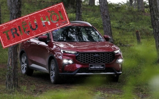 Triệu hồi Ford Territory vì lỗi trụ lái