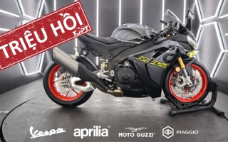 Thế giới 2 bánh: Triệu hồi Aprilia RSV4 và Tuono vì lỗi hệ thống đèn