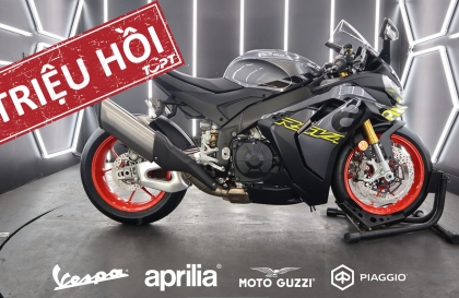 Thế giới 2 bánh: Triệu hồi Aprilia RSV4 và Tuono vì lỗi hệ thống đèn