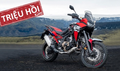 Thế giới 2 bánh: Triệu hồi Honda Africa Twin vì cụm điều khiển điện ở tay lái