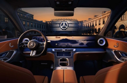 Mercedes-Benz hé lộ nội thất GLC EQ 2026: Lột xác hoàn toàn với màn hình siêu lớn