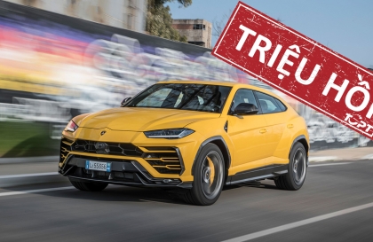 Triệu hồi Lamborghini Urus vì nguy cơ hoả hoạn do rò rỉ nhiên liệu