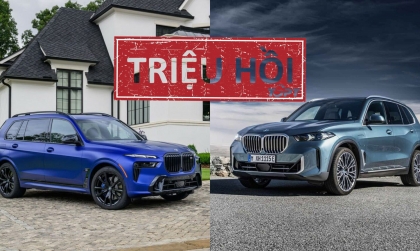 Triệu hồi BMW X5 và X7 do vấn đề kính chắn gió
