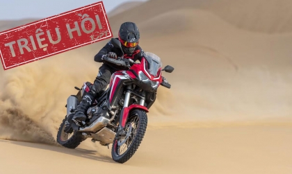 Tiếp tục phải triệu hồi Honda Africa Twin tại Việt Nam