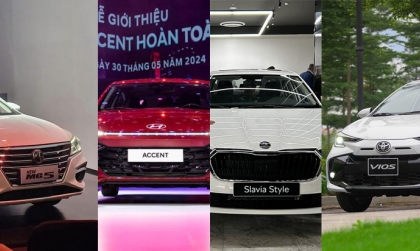 Phân khúc xe dịch vụ hạng B: Skoda Slavia cạnh tranh thế nào với MG5, Hyundai Accent và Toyota Vios?