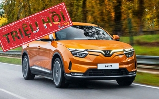 Xe Xanh: VinFast triệu hồi VF 8 tại Mỹ vì lỗi hệ thống ADAS
