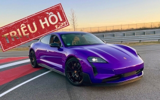 Mở rộng đợt triệu hồi Porsche Taycan và Panamera trên toàn cầu do lỗi hệ thống treo