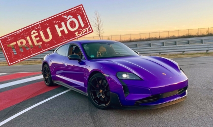 Mở rộng đợt triệu hồi Porsche Taycan và Panamera trên toàn cầu do lỗi hệ thống treo