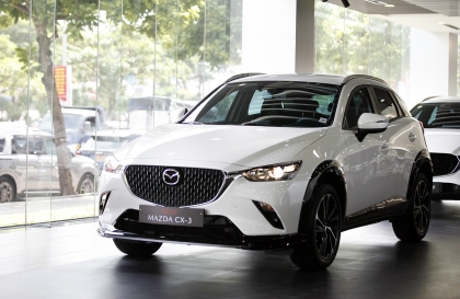Diện kiến Mazda CX-3 mới lắp ráp trong nước