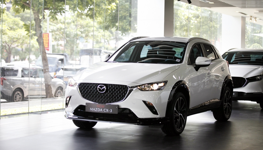 Diện kiến Mazda CX-3 mới lắp ráp trong nước