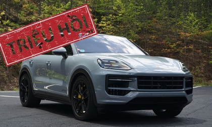 Triệu hồi Porsche Cayenne do lỗi bơm nhiên liệu