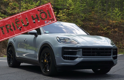 Triệu hồi Porsche Cayenne do lỗi bơm nhiên liệu