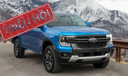 Triệu hồi Ford Ranger trên toàn cầu do lỗi hệ thống trợ lực phanh