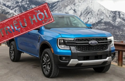 Triệu hồi Ford Ranger trên toàn cầu do lỗi hệ thống trợ lực phanh