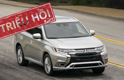 Triệu hồi Mitsubishi Outlander do lỗi cửa cốp