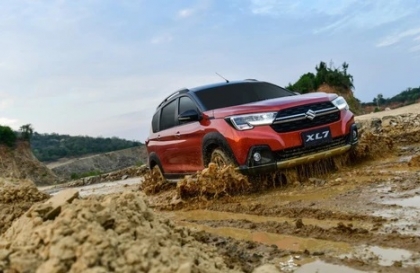 Suzuki XL7 của em lội nước hơn nửa bánh có sao không các bác?