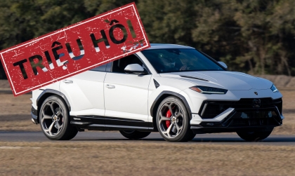 Triệu hồi Lamborghini Urus tại Việt Nam do nguy cơ bung nắp ca-pô khi đang chạy