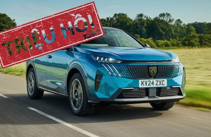 Triệu hồi Peugeot 3008 có nguy cơ cháy do lỗi bơm nhiên liệu