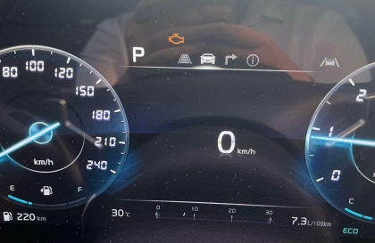 Kia Sportage báo lỗi cá vàng thì có sao không ạ?