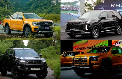 Điểm danh các mẫu bán tải và SUV nhận ưu đãi trong tháng 10/2025