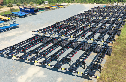 Thaco Auto kí đơn hàng kỉ lục xuất khẩu hơn 6.000 sơ-mi rơ-moóc sang Mỹ