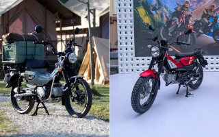 Thế giới 2 bánh: Chênh 50 triệu so với Yamaha PG-1, Honda CT125 liệu có xứng đáng