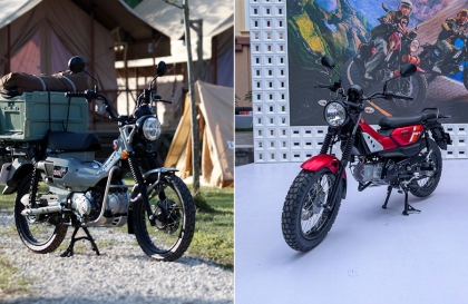Thế giới 2 bánh: Chênh 50 triệu so với Yamaha PG-1, Honda CT125 liệu có xứng đáng