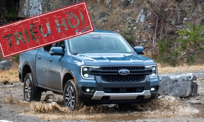 Ford Ranger tiếp tục phải triệu hồi do lỗi túi khí