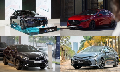 Điểm danh loạt sedan hạng C và D nhận ưu đãi trong tháng 10/2025