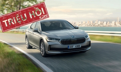 Triệu hồi Skoda Superb do lỗi túi khí