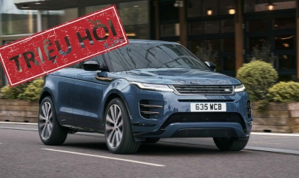 Triệu hồi Range Rover Evoque do nguy cơ lỗi hệ thống truyền động