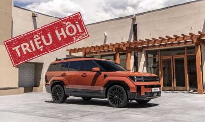 Triệu hồi Hyundai Santa Fe có nguy cơ cháy xe
