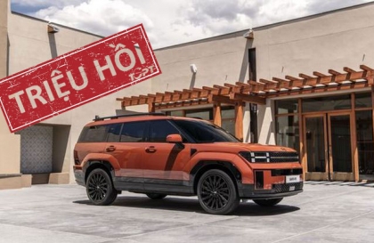 Triệu hồi Hyundai Santa Fe có nguy cơ cháy xe