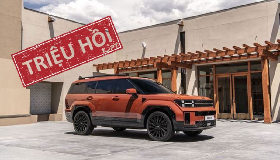 Triệu hồi Hyundai Santa Fe có nguy cơ cháy xe