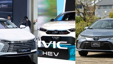 BYD Seal 5, Honda Civic và Toyota Corolla Altis - Đâu là Sedan Hybrid hạng C cho người muốn trải nghiệm?