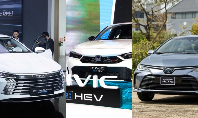 BYD Seal 5, Honda Civic và Toyota Corolla Altis - Đâu là Sedan Hybrid hạng C cho người muốn trải nghiệm?
