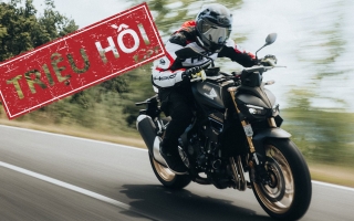 Thế giới 2 bánh: Honda Việt Nam triệu hồi CB1000 do lỗi cần chuyển số