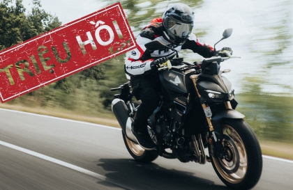 Thế giới 2 bánh: Honda Việt Nam triệu hồi CB1000 do lỗi cần chuyển số