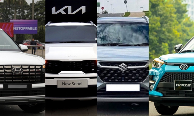 Hyundai Venue, KIA Sonet, Suzuki Fronx và Toyota Raize: Đâu là lựa chọn đáng tiền cho SUV hạng A?