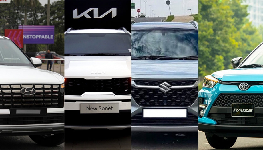 Hyundai Venue, KIA Sonet, Suzuki Fronx và Toyota Raize: Đâu là lựa chọn đáng tiền cho SUV hạng A?