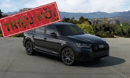 Triệu hồi Audi Q7 do lỗi pin điện có thể gây cháy xe