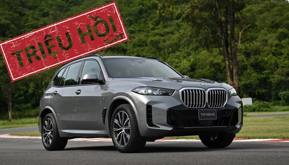 Mở rộng triệu hồi toàn cầu với BMW X5 do lỗi mô tơ đề