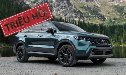 Triệu hồi KIA Sorento có nguy cơ cháy xe do lỗi hệ thống dây điện
