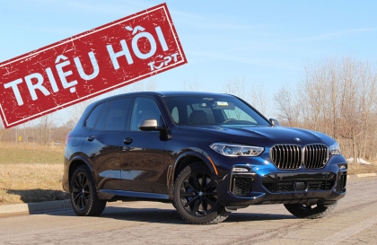 Triệu hồi BMW X5 do lỗi mô tơ đề