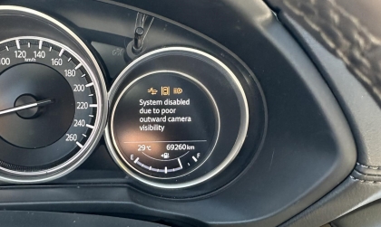 Mazda CX-8 báo lỗi này là sao ạ?