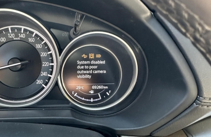 Mazda CX-8 báo lỗi này là sao ạ?