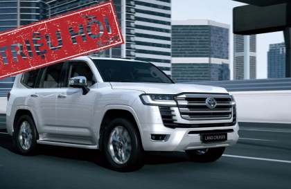 Triệu hồi hàng loạt xe Toyota và Lexus do lỗi camera lùi 