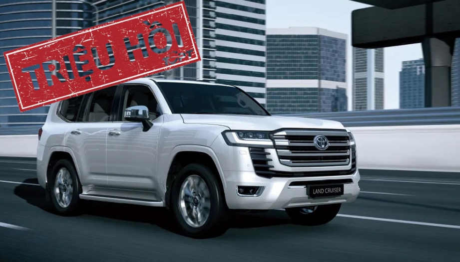 Triệu hồi hàng loạt xe Toyota và Lexus do lỗi camera lùi