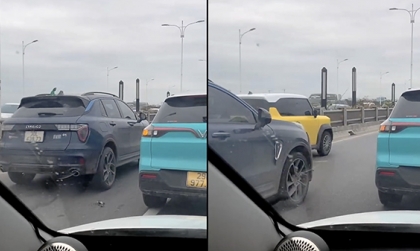 Clip TNGT: Lynk & Co 01 thử độ cứng của Bé Ba - VinFast VF 3